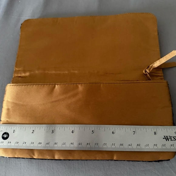 Beaded Clutch Purse~Neiman Marcus~Animal Print Design - Picture 5 of 7